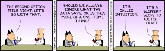 Dilbert on Data